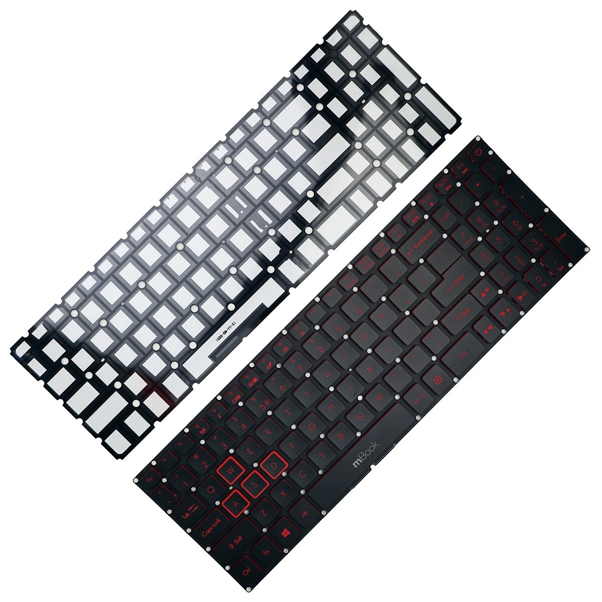 Teclado para Acer Nitro An515-51-78c6 An515-52 An515-53-53u7, 