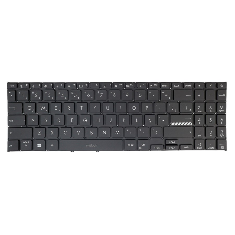Teclado para Asus X1504ZA-NJ541WS, NJ542WS BR, 