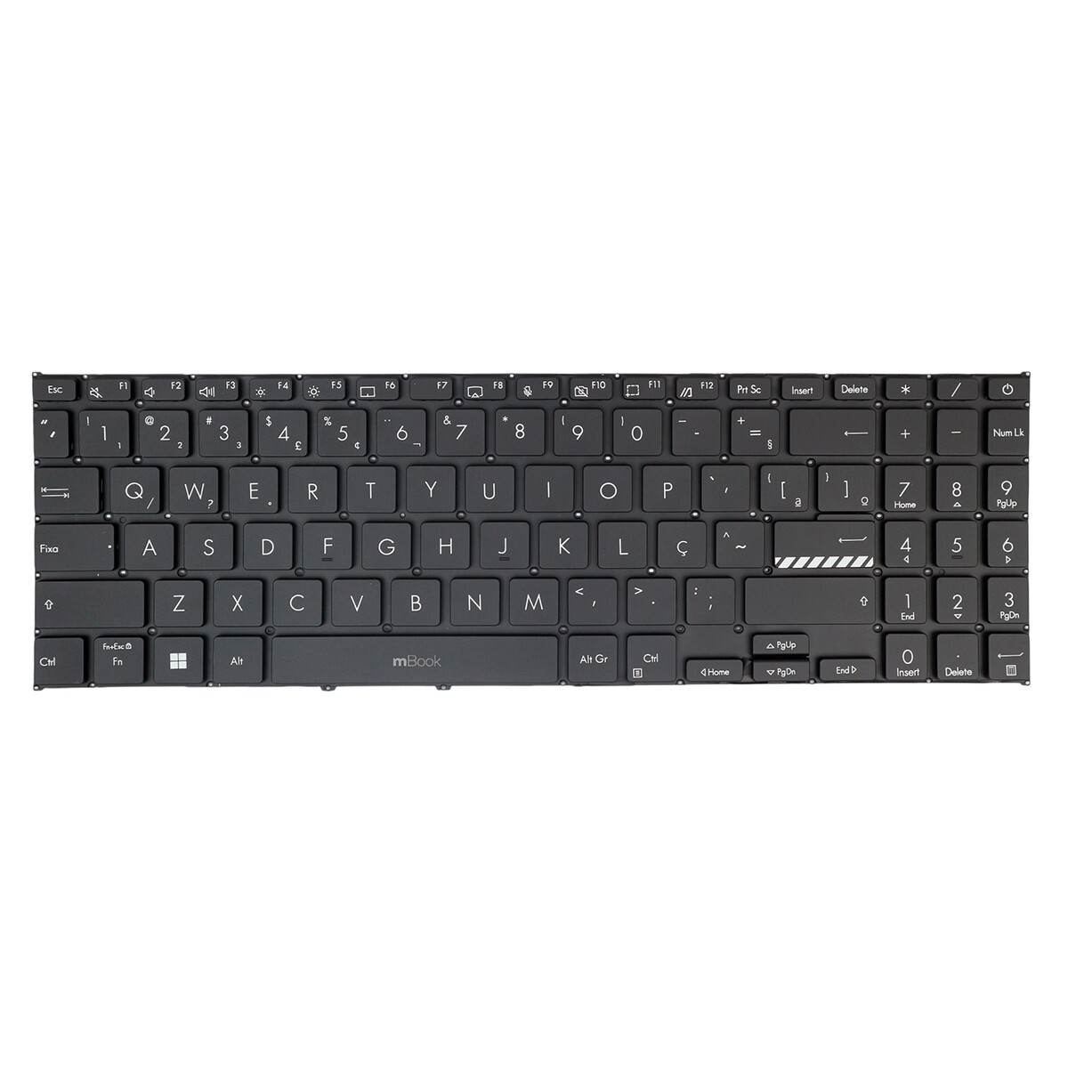 Teclado para Asus X1605ZA, X1603, X1603Z BR, 