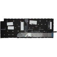 Teclado para Dell P143G Cinza BR com LED, Teclado para Dell P143G Cinza BR com LED,
