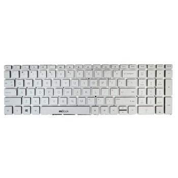 Teclado Para Hp Tpn-c129 Silver Us Layout, 