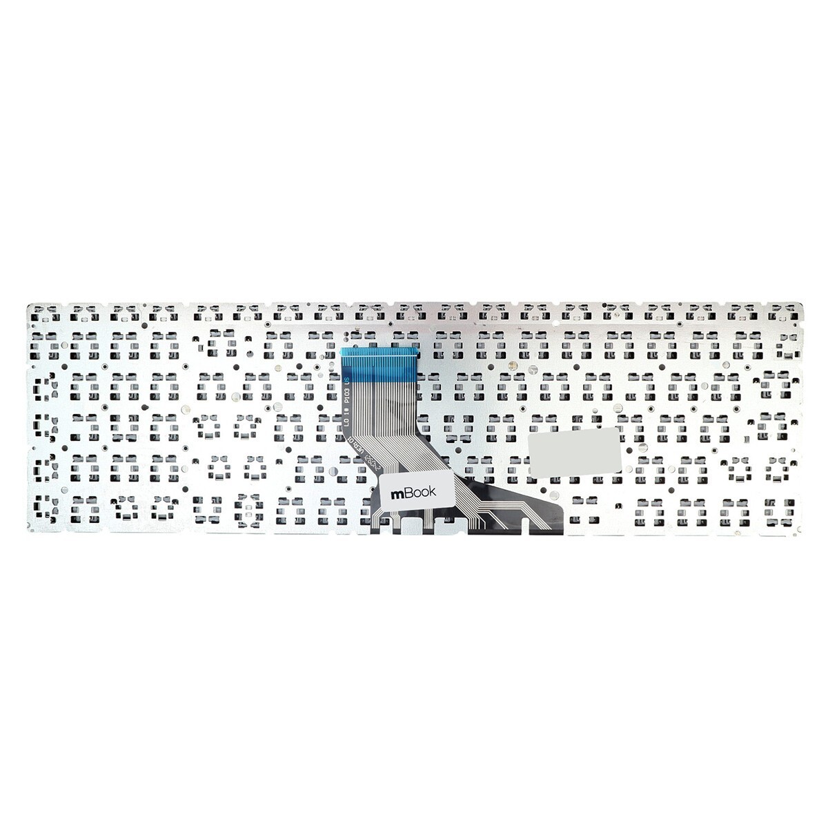 Teclado Compatível Com Hp L60341-001 Silver Us, 