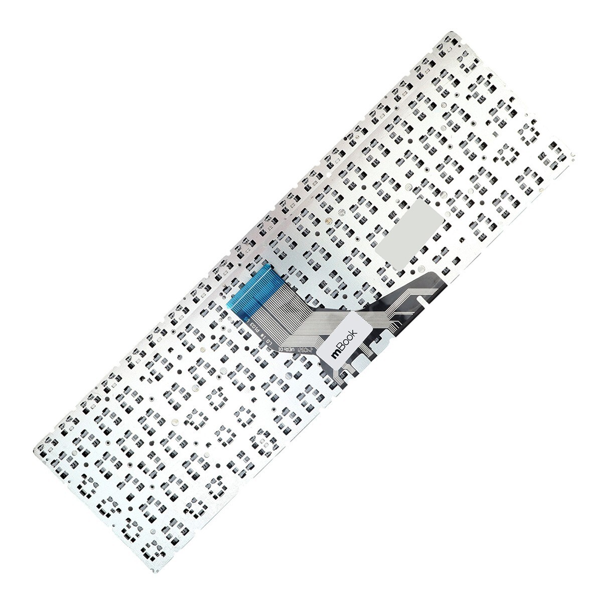 Teclado Compatível Com Hp L60341-001 Silver Us, 