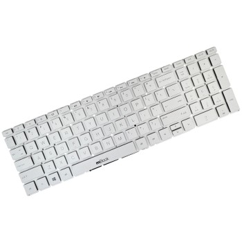 Teclado Para Hp Pavilion 17-ak Silver Us, 