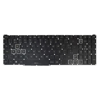 Teclado para Acer Nitro AN515-58, AN517-41, Flat Estreito, 