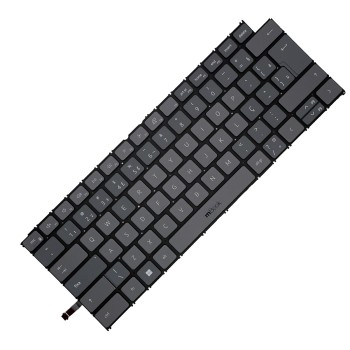Teclado para Dell 490.0my07.bl0e Cinza BR LED, 