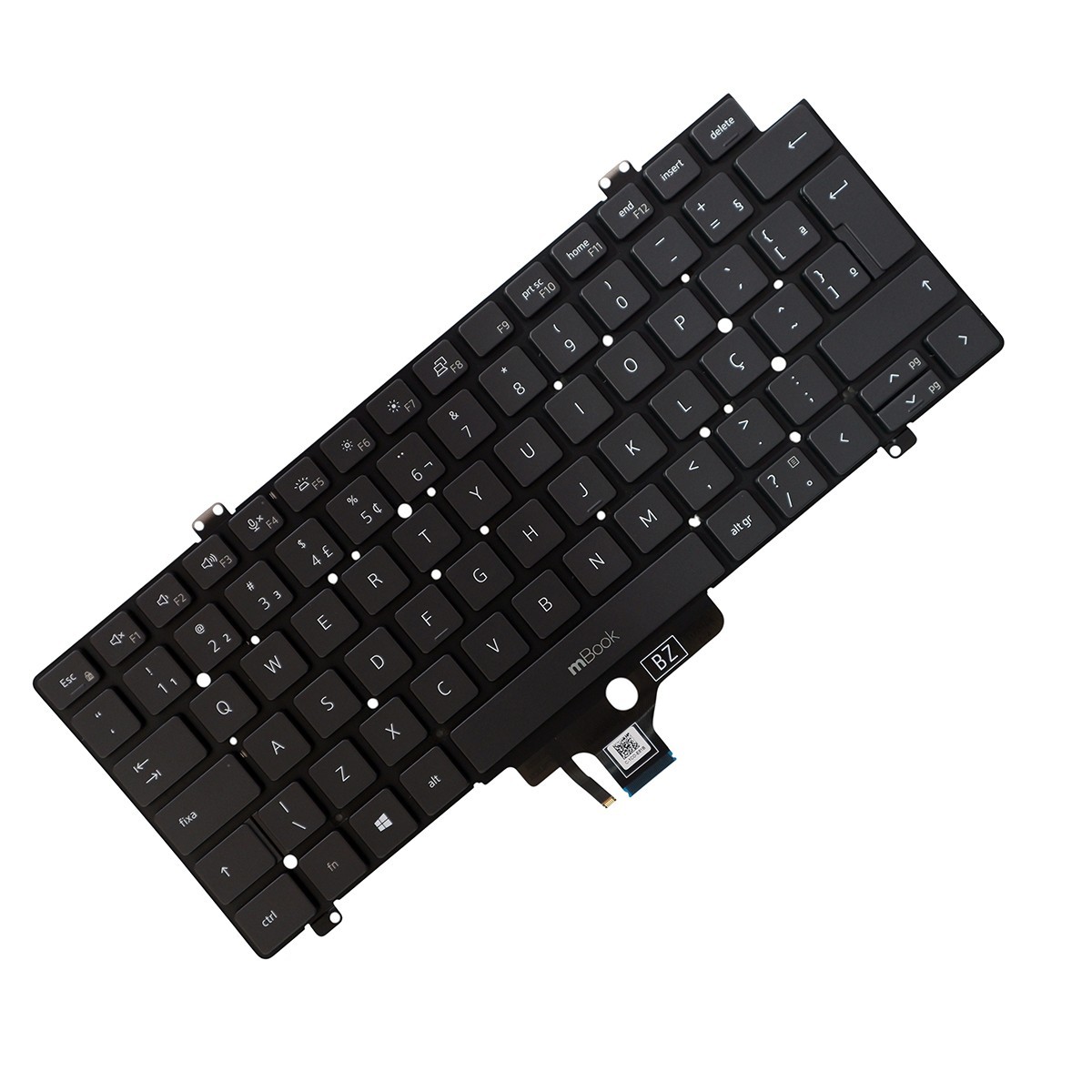 Teclado compatível com Dell CW3R5, 