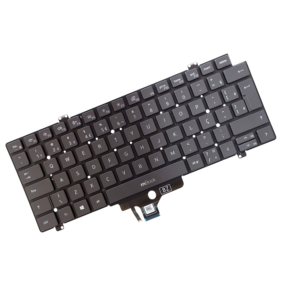 Teclado compatível com Dell 0CW3R5, 