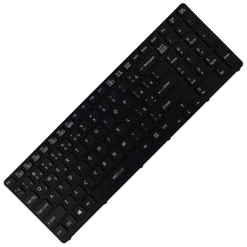 Teclado para Sony Vaio 1-491-560-11 BR com LED, 