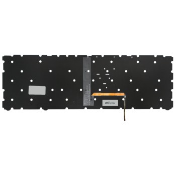 Teclado compatível GWTN156-2BK com Backlit US, 