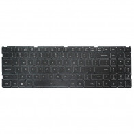 Teclado compatível GWTN156-2BK com Backlit US, 
