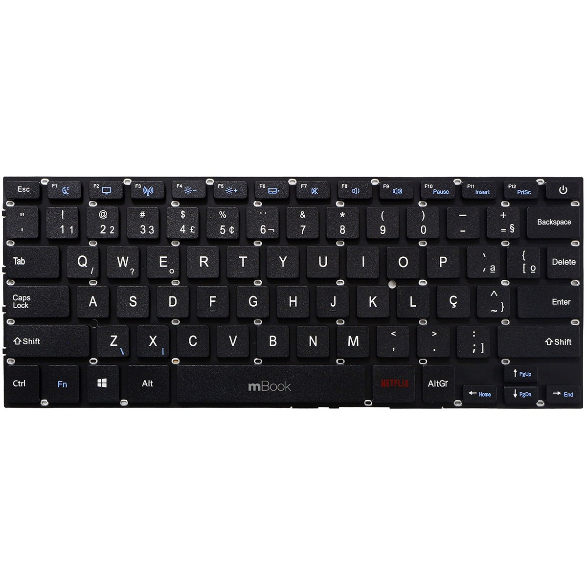 Teclado Para Notebook Ultra Ub230 Ub235 Ub320 Wifi F3, 
