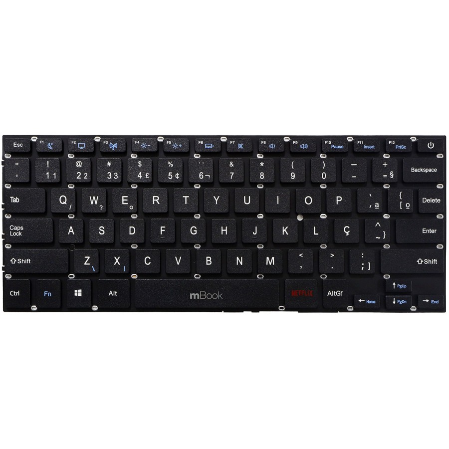 Teclado Para Notebook Ultra Ub230 Ub235 Ub320 Wifi F3, 
