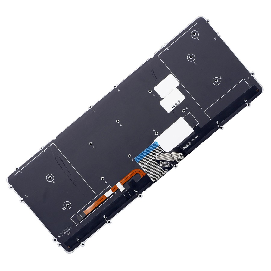 Teclado para Dell XPS 15 9530 , 9530B US com LED, 