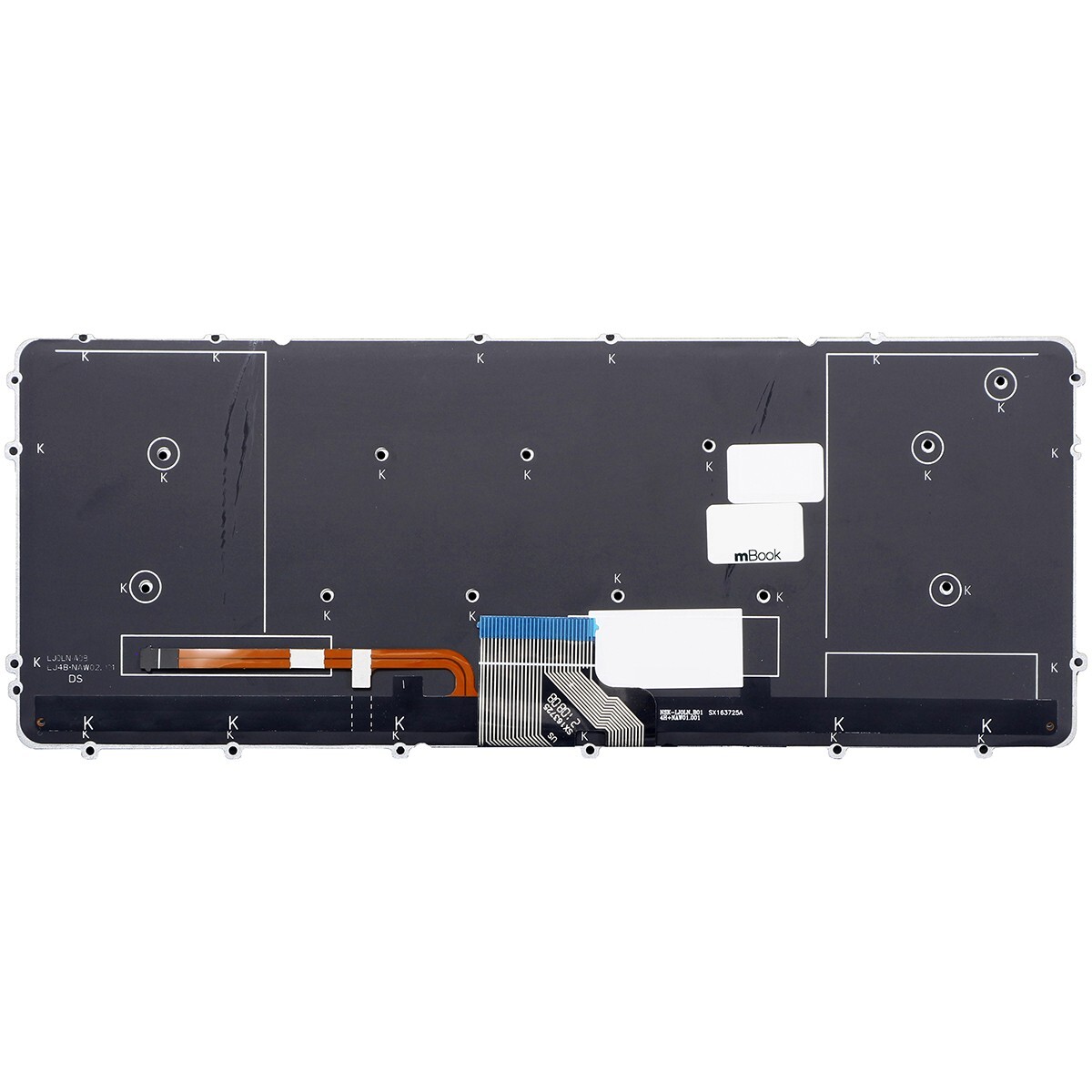 Teclado para Dell XPS 15 9530 , 9530B US com LED, 