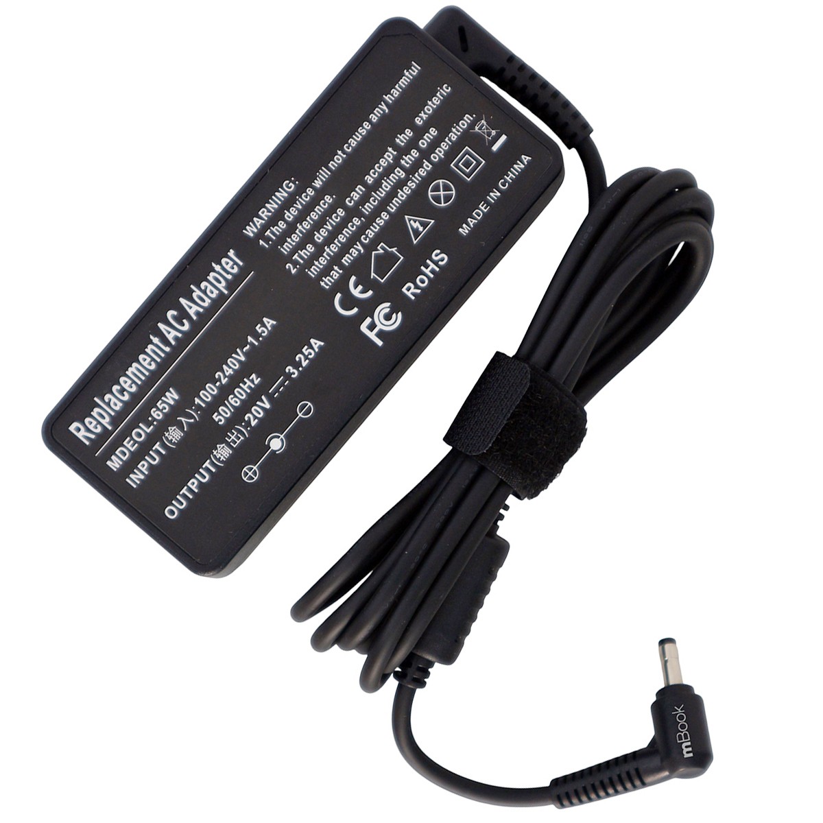 Fonte Carregador Notebook para Lenovo Ideapad 3i 82bss00100, 