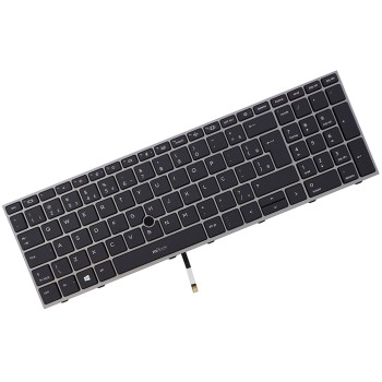 Teclado para HP ZBook Fury 15 G7 BR Com LED, Teclado para HP ZBook Fury 15 G7 BR Com LED,
