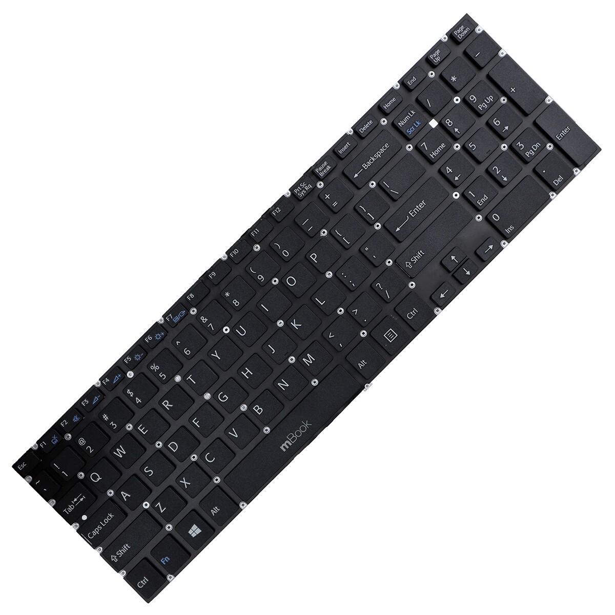 Teclado p Vaio 149239531us 9z.naebq.01d Aehk9r001103a Us BLK, 