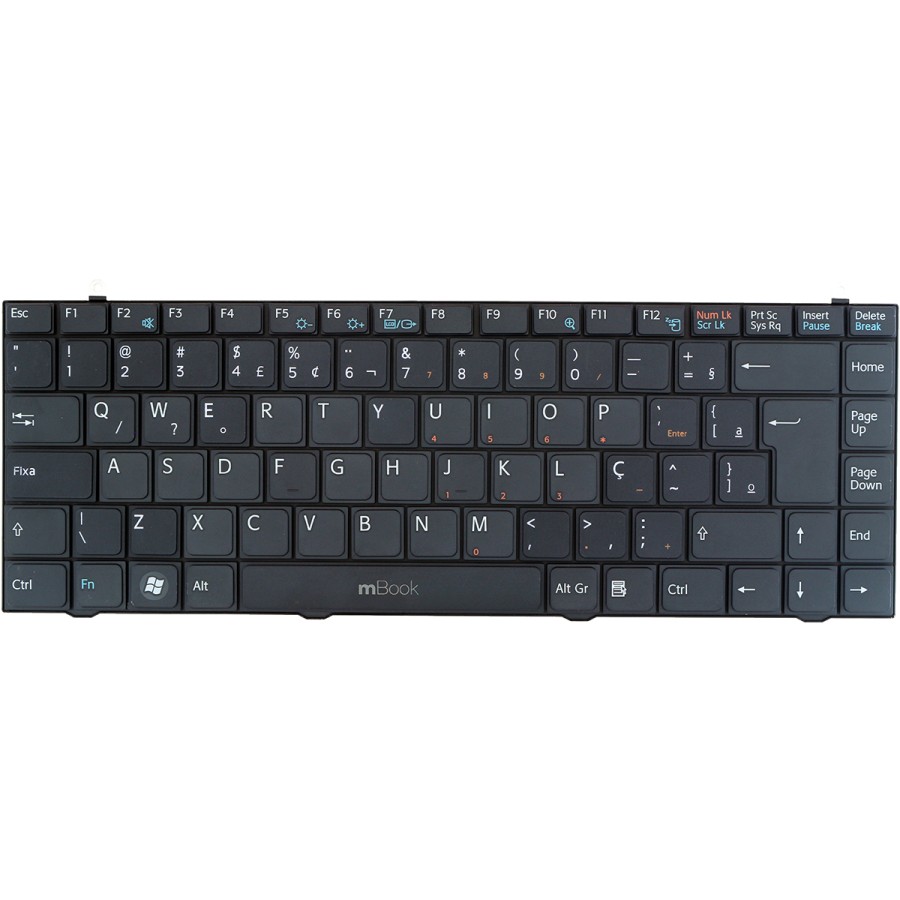 Teclado Notebook para Sony Vaio Vgn-fz Vgn Fz Preto Br, 