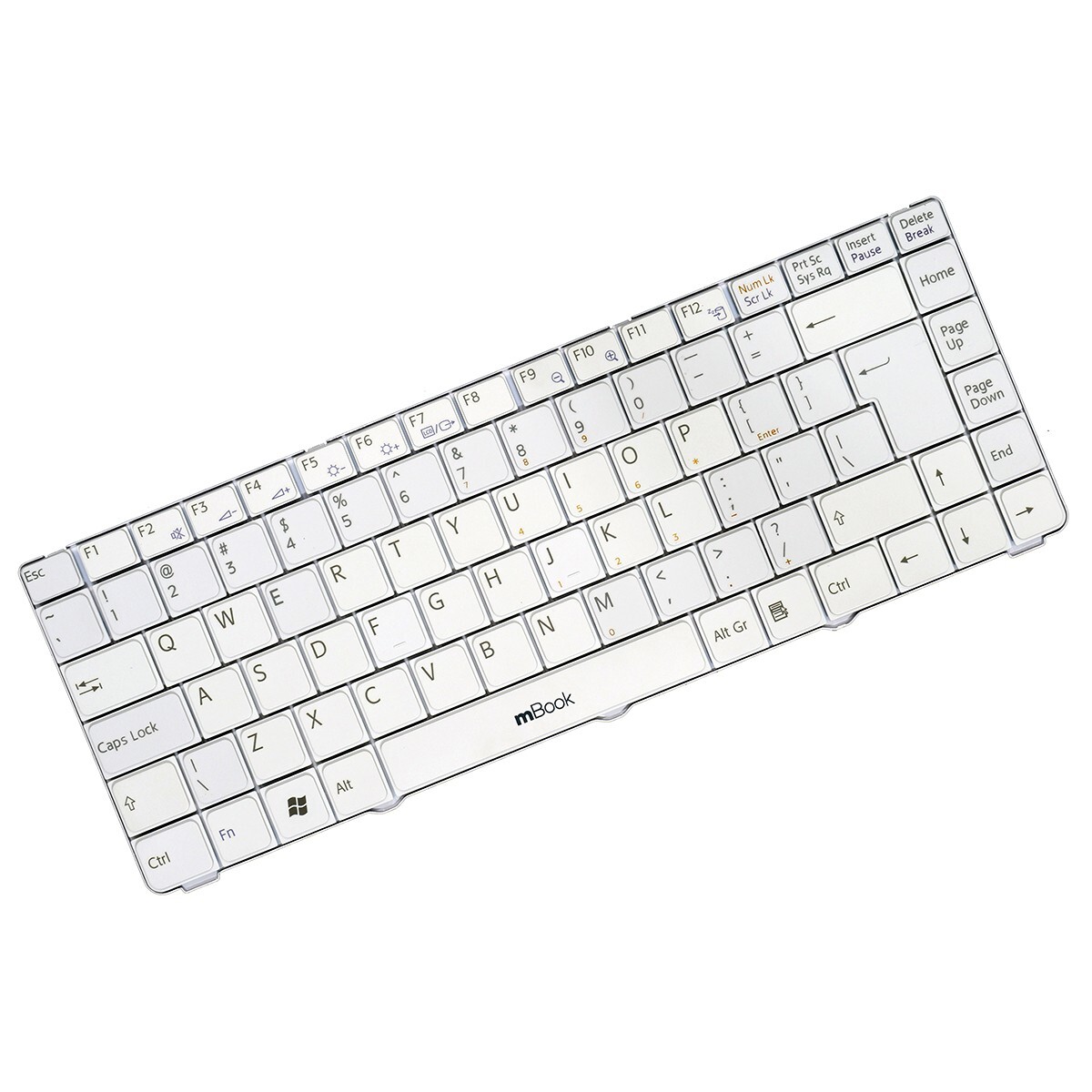 Teclado Notebooks Sony Vaio Vgn-nr Vgn-ns 148706121 Branco, 