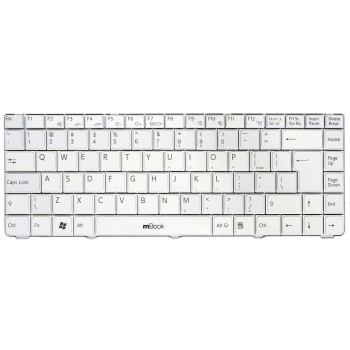 Teclado para Sony Vaio Pcg-7132m Pcg-7133l Pcg-7134m Branco, 