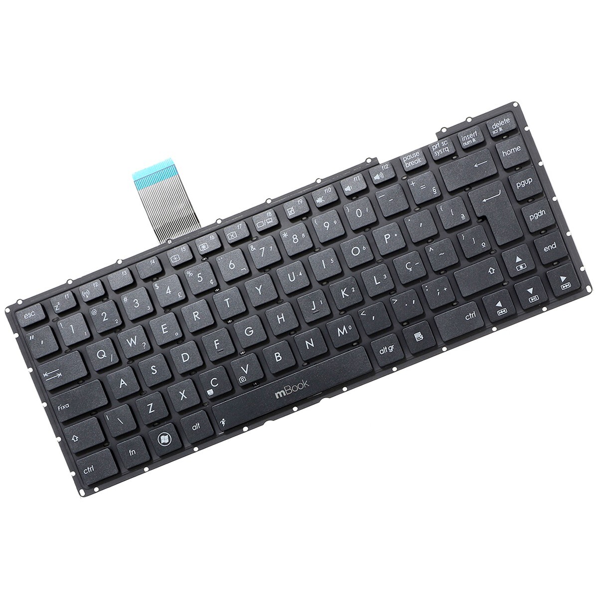 Teclado para Asus compatível com PN MP-11L96PA-920W, 