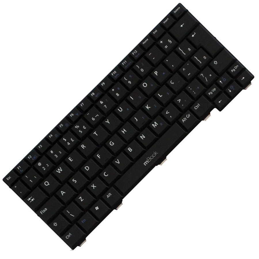 Teclado Latitude 2100 2110 2120 Nw3xm V115646br1 BR com Ç, 