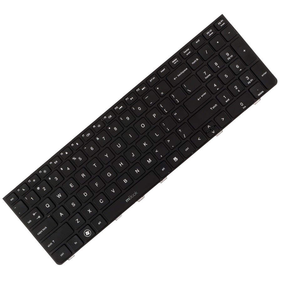 Teclado HP Probook 646300-001 9Z.N6MSV.001 MP-10M13US-930 US, 