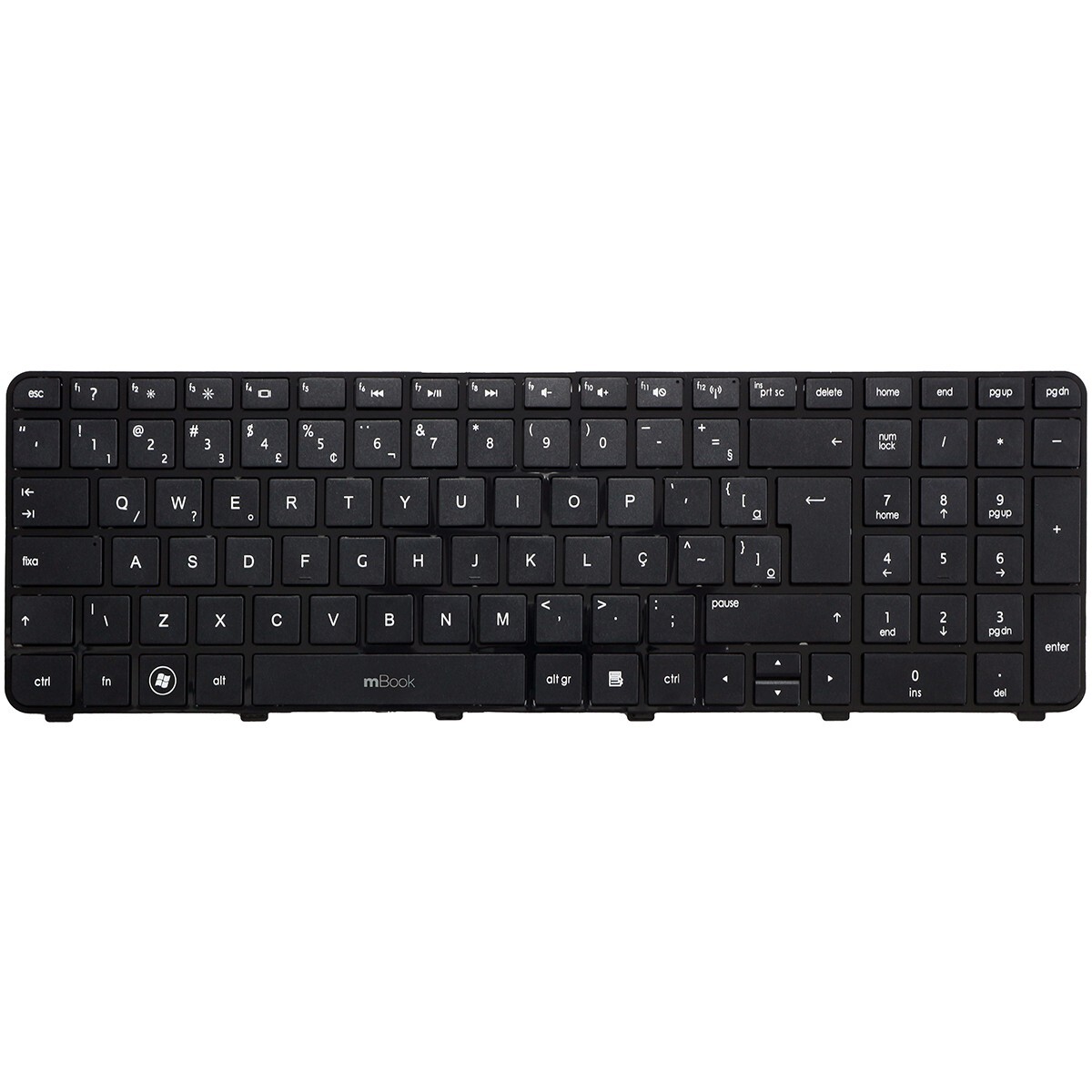 Teclado HP Pavilion Compatível Com 634016-bb1 v122503ak1, 