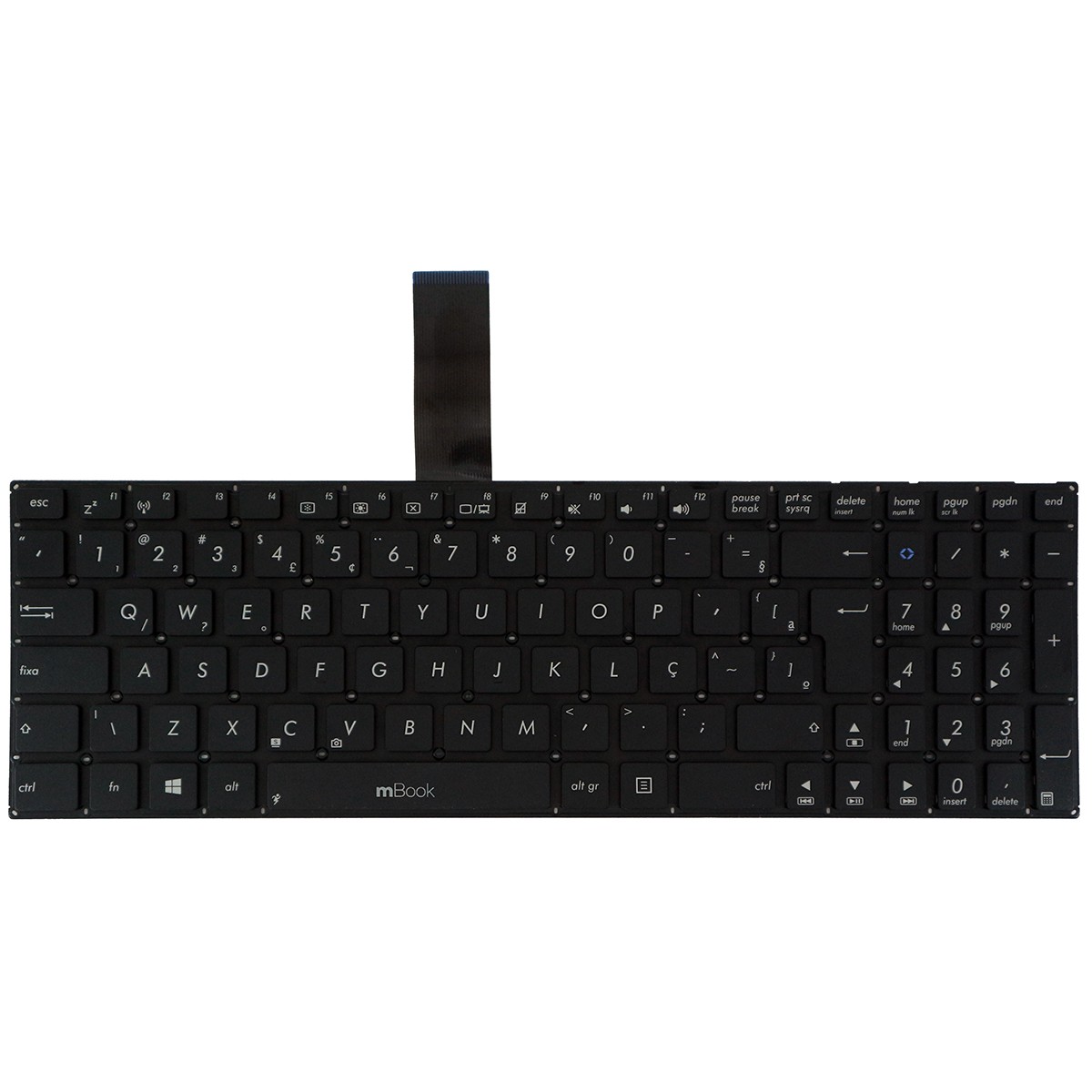 Teclado para Asus R510vb R510vc R751 Y582l, 