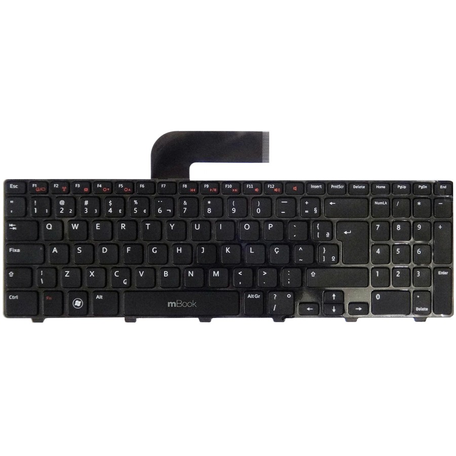 Teclado Para Notebooks Dell Inspiron 15r N5110 M5110 Br 06kw, 