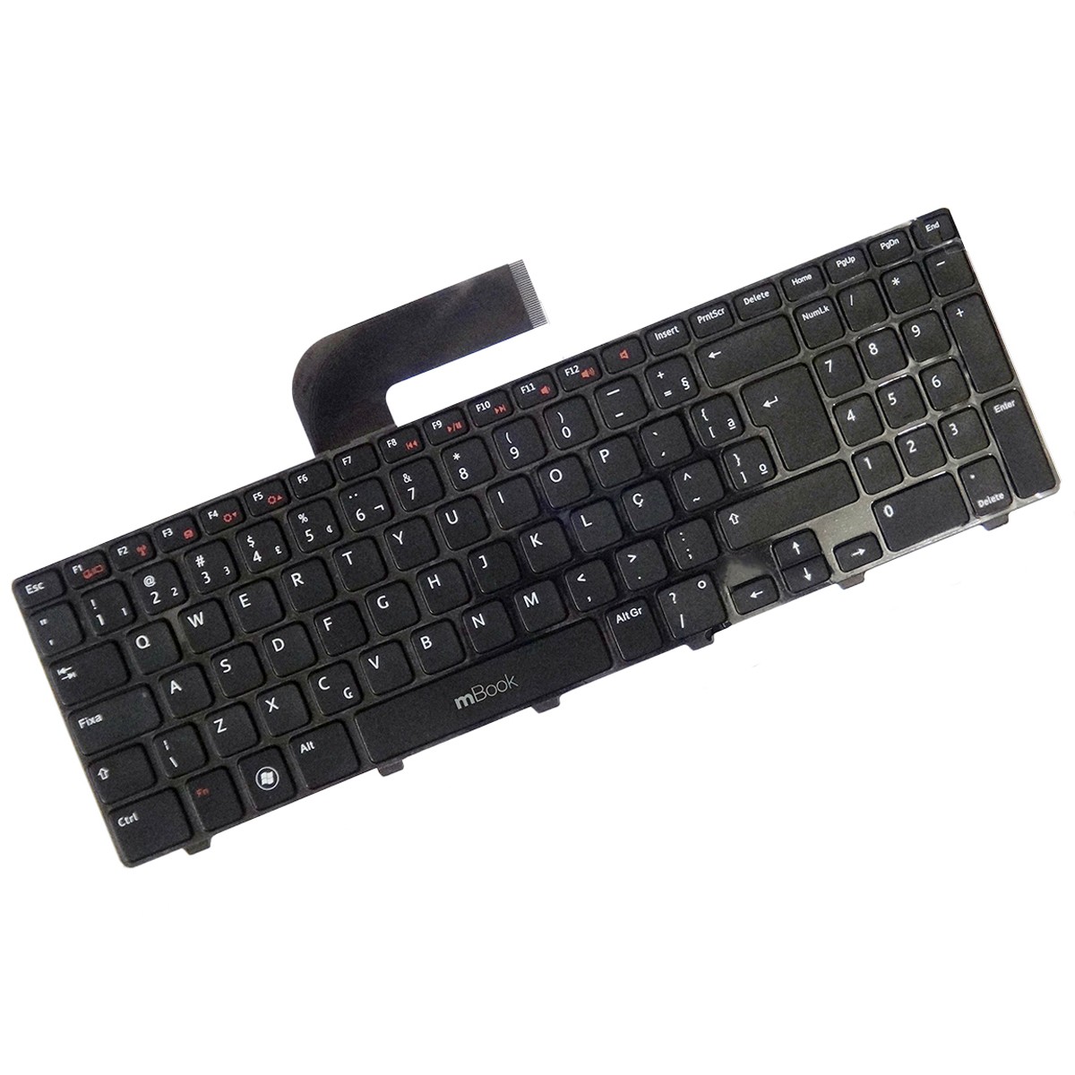 Teclado Dell Inspiron 15r N5110 06kejr 06kwjr Br Com Ç Novo, 