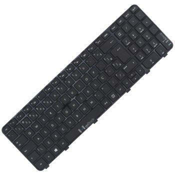 Teclado Hp Dv6-7114nr Dv6-7115nr Dv6-7122he Br Com Frame, Teclado Hp Dv6-7114nr Dv6-7115nr Dv6-7122he Br Com Frame,