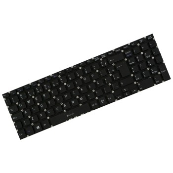 Teclado Notebook para Sony Vaio Svf15213cxw Preto Br Com Ç, 