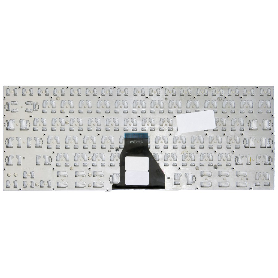 Teclado pra Sony compatível c/ 9Z.NABBQ.001 Layout US Branco, 