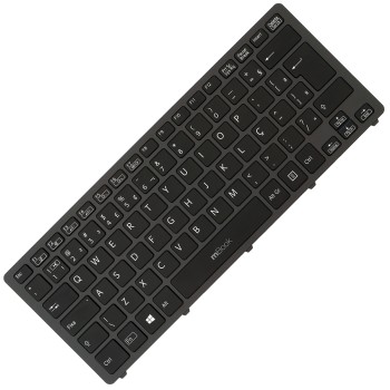 Teclado Sony Vaio Svf14n18st Retroiluminado Svf14n13cxs Pret, 