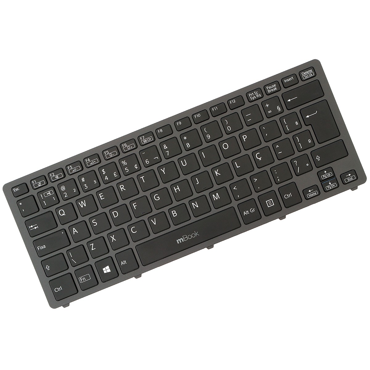 Teclado Sony Vaio Svf14n2c4r Svf14n23cxp Svf14n2apxs Preto, 