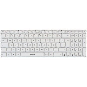 Teclado para Asus X541 R541ua-rb51 X541la X541lj Branco, 