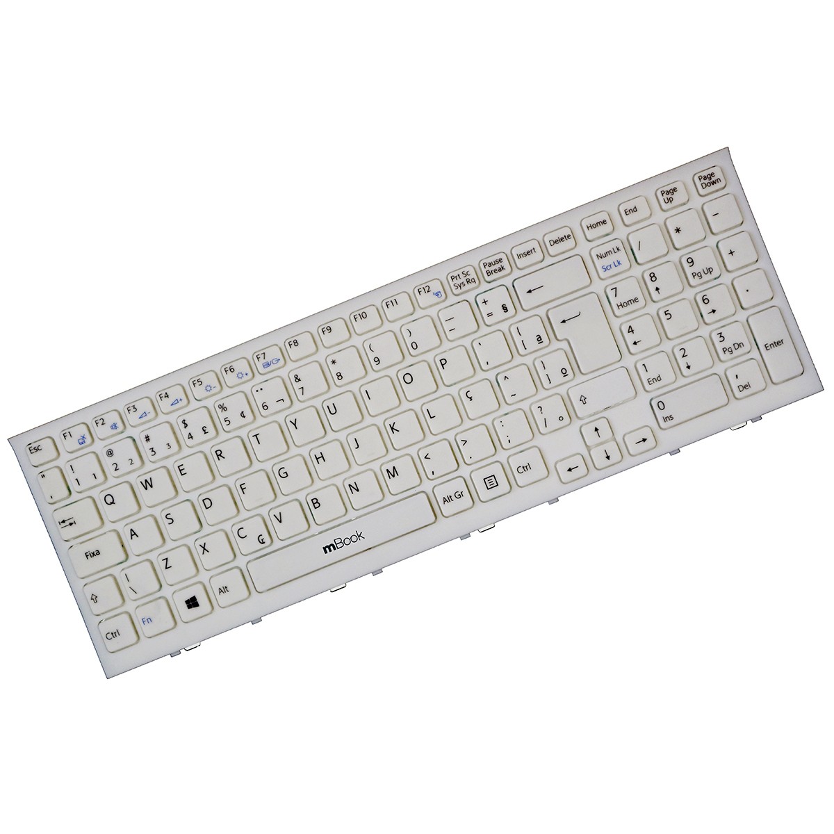 Teclado Sony Vaio Vpc-ee27 Ee28 Ee29 Ee30 Ee31 Branco Br, 
