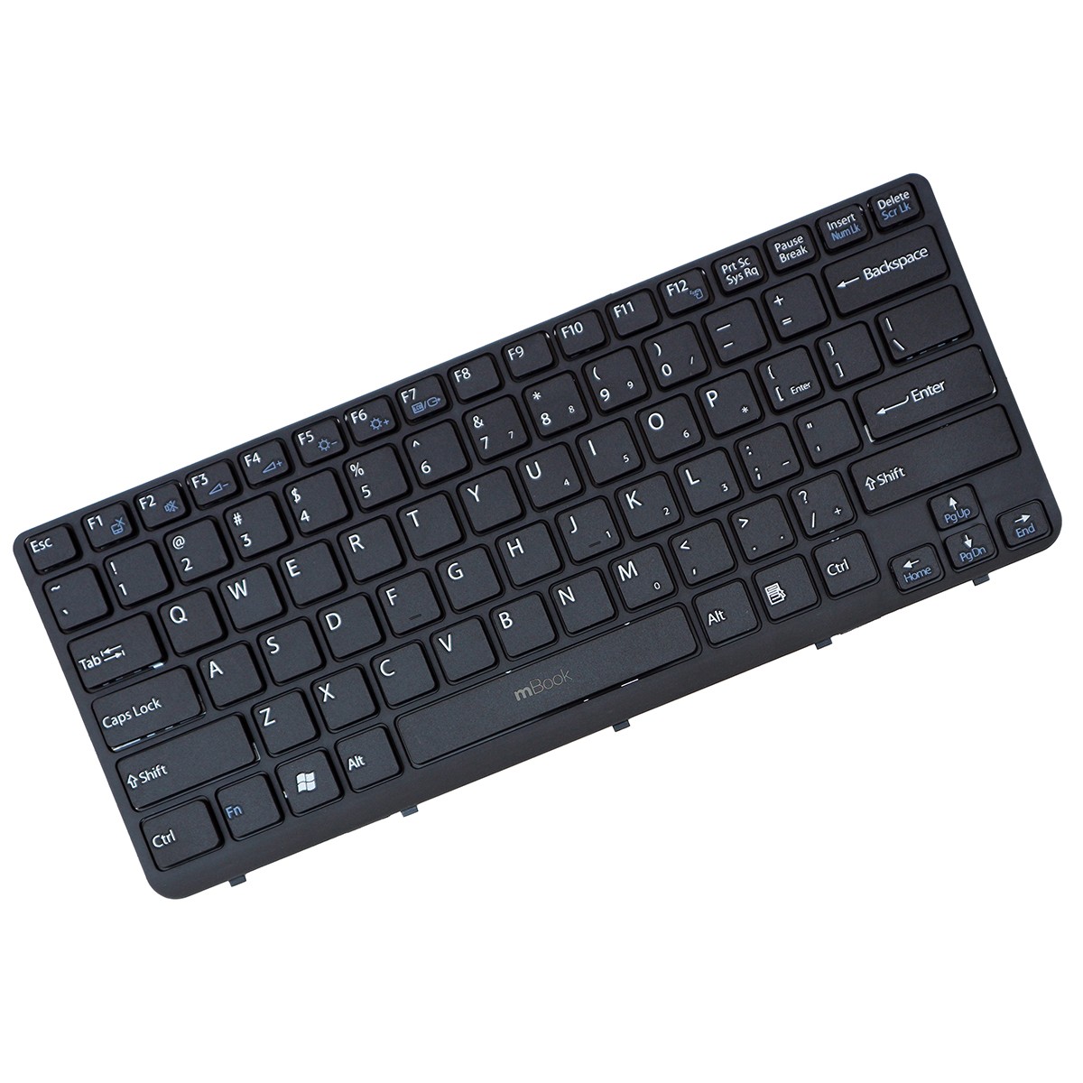 Teclado Sony Vaio Sve1413ccxw Sve1413ccxp US Trava 0,6cm, 