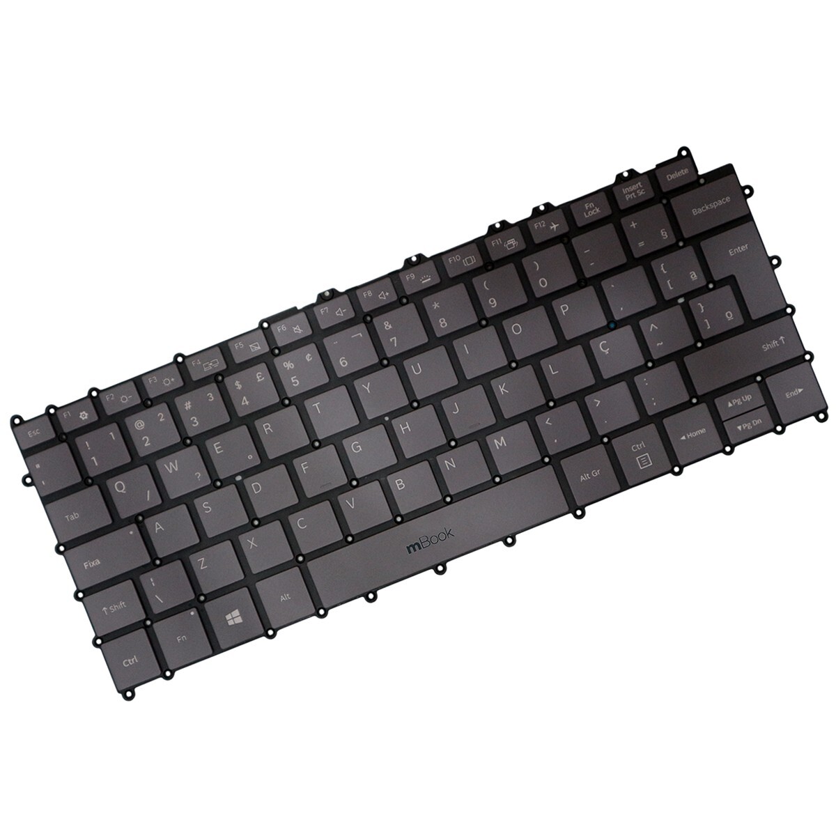 Teclado Para Samsung Galaxy Book Np767 Np767xcm-k01 Br com Ç, 