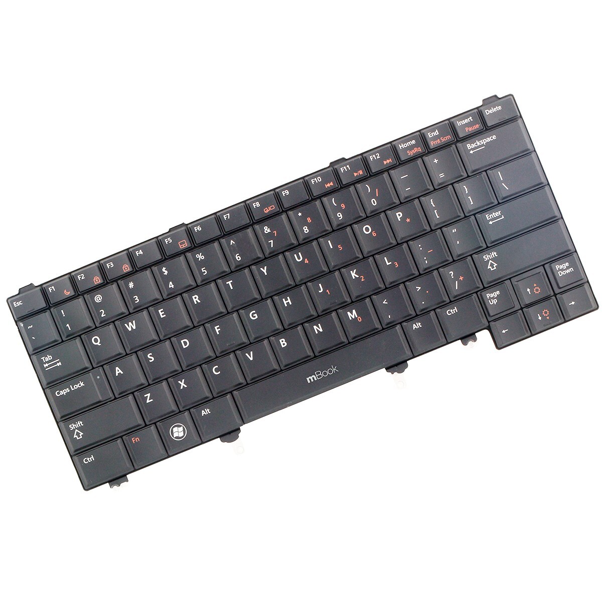 Teclado Dell Latitude 04ctxw 0cn5hf Us Sem Pointing Stick, 