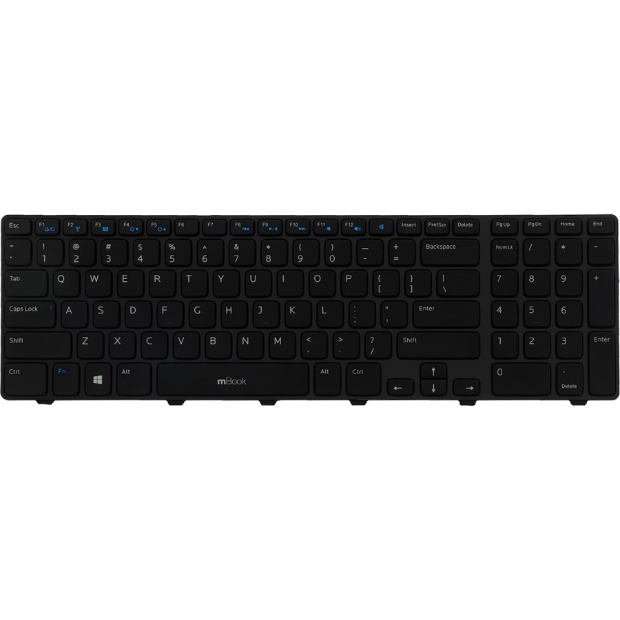 Teclado Dell Inspiron Jjnff 0jjnff V119725bs1 Pk130t33a00, 