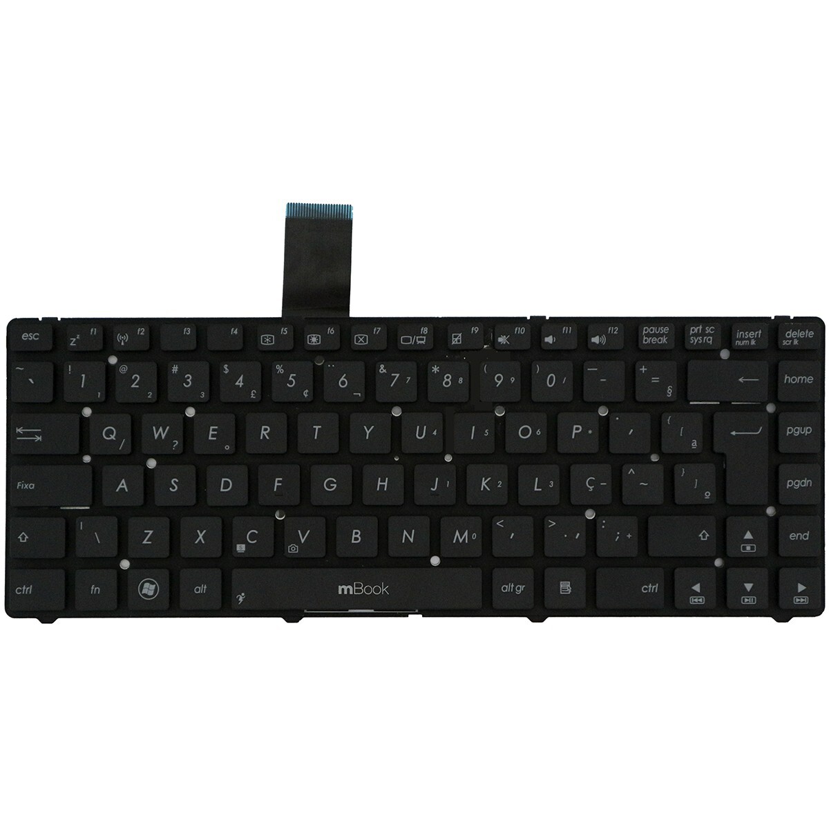 Teclado para Asus K45vd K45 A85v A85 BR Ç, 
