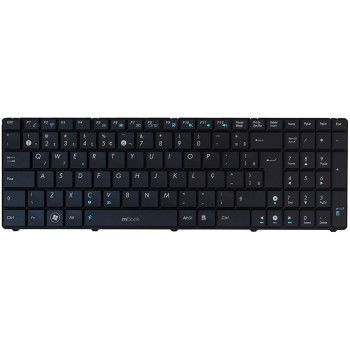 Teclado para Asus K62f K62jr K60ic K60ij K60il K60in K61, 