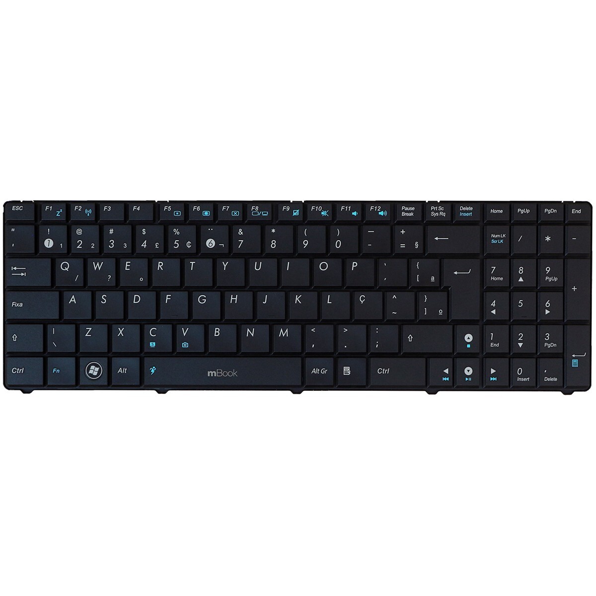 Teclado para Asus P50 P50ij MP-07G7610-5283, 