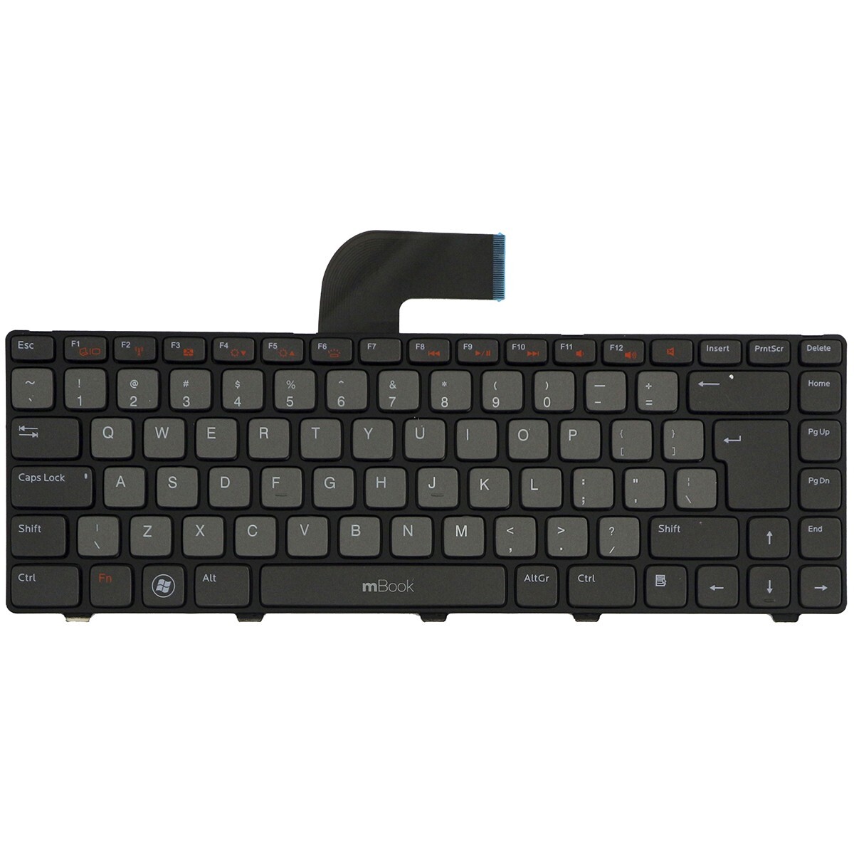 Teclado Dell Mp-10k68pa-442 Mp-10k63u4-442 Retroiluminado, 