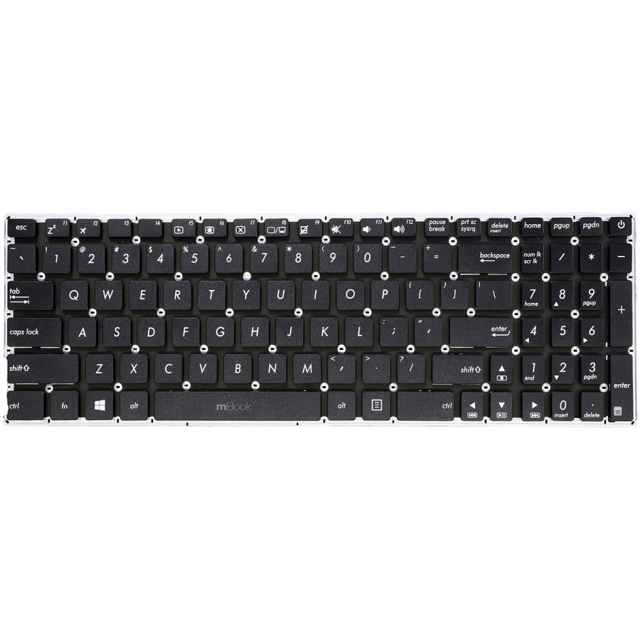 Teclado para Asus VM520UP Layout US, 