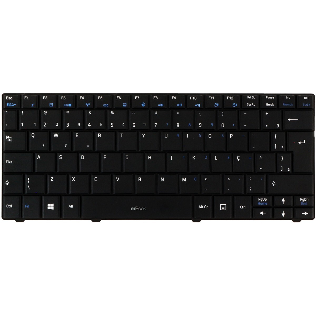Teclado para Philco PHN 11A, PHN 11B11, PHN 11053, 