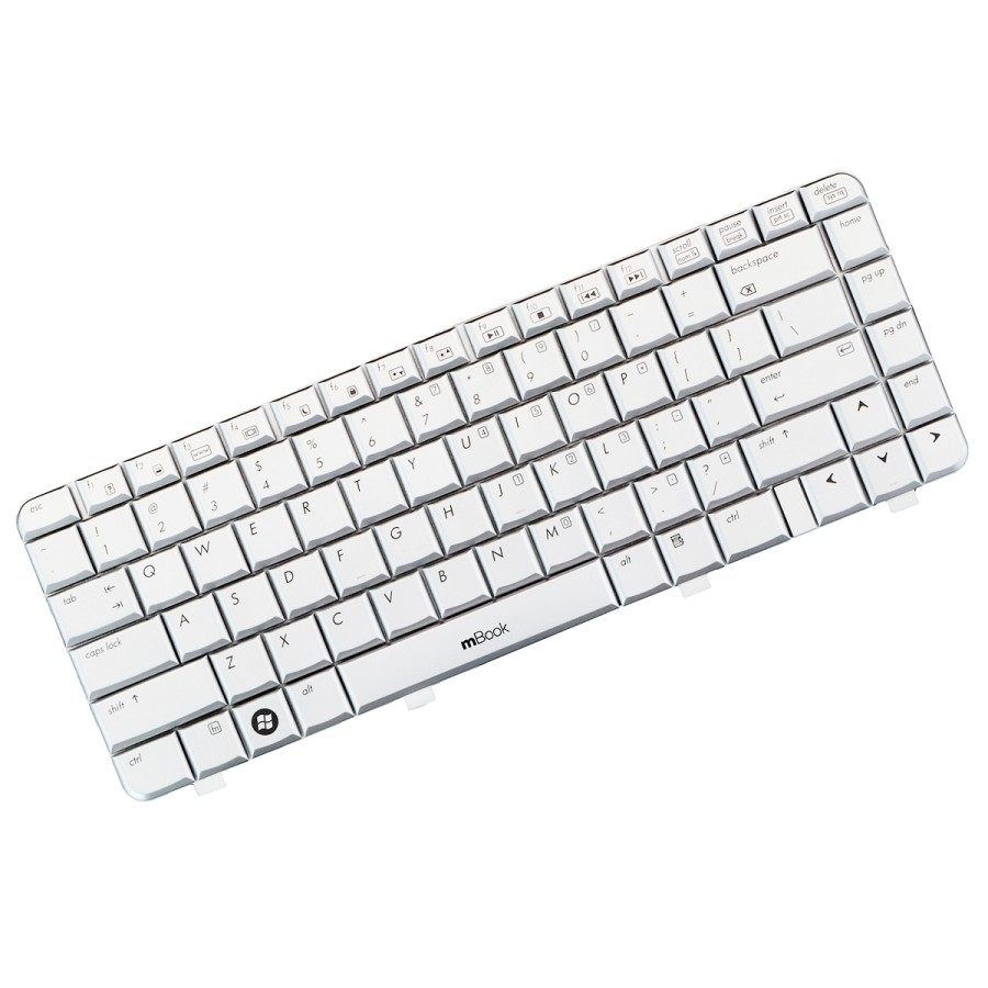 Teclado para HP Dv4-1200 Dv4-1300 Dv4-1400 Prata, 
